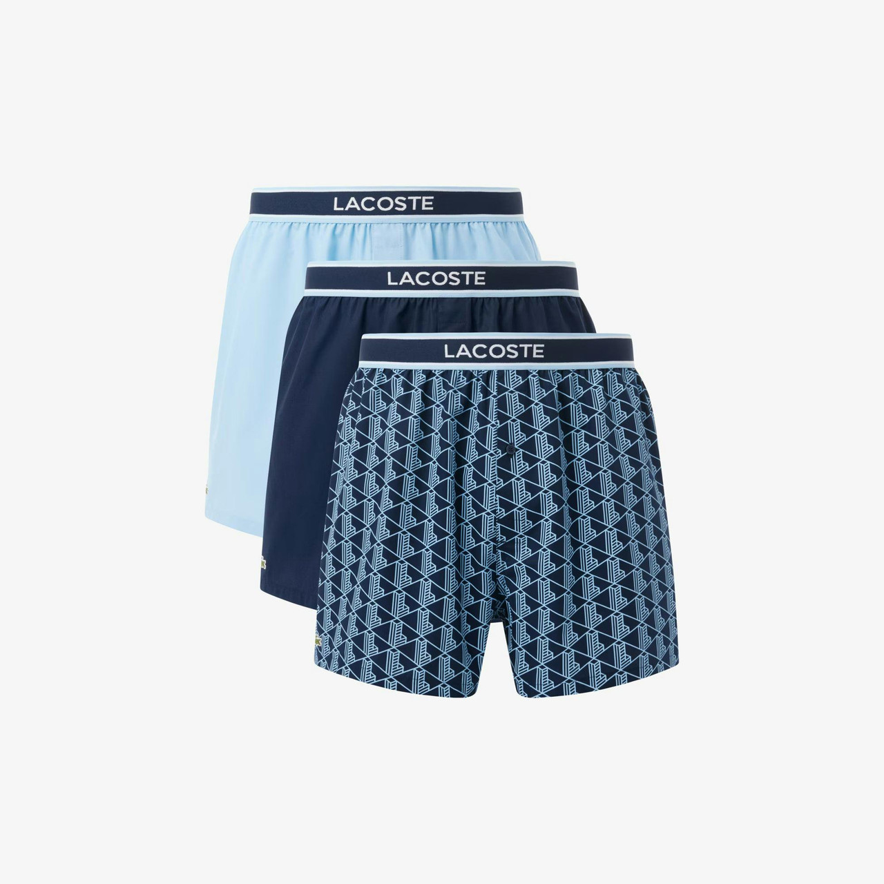 Pack de 3 boxers de popelina de algodón