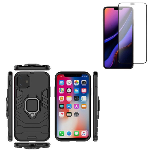 Funda Military Defender con Cristal de Privacidad para iPhone 11