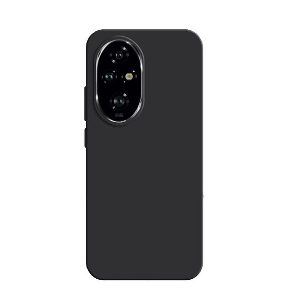 Funda silicona líquida Honor 200 Pro 5G - negro