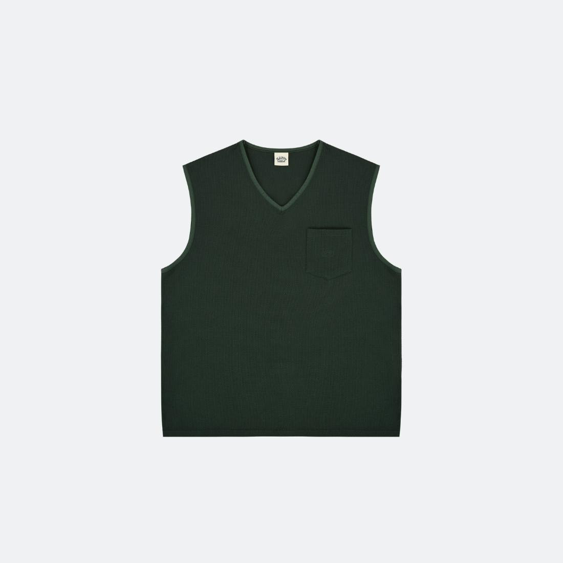 Woven Cotton Vest