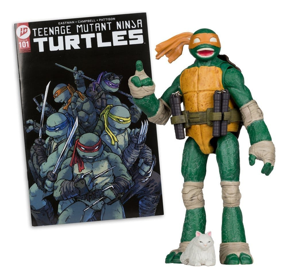 Figura de acción Michelangelo Teenage Mutant Ninja Turtles Page Punchers 13 cm