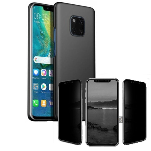 Funda SlimShield y Protector de Pantalla de Privacidad 5D para Huawei Mate 20 Pro