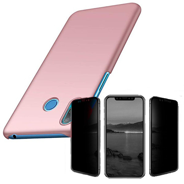 Protector de Privacidad 5D + Funda SlimShield para Huawei Y6 2019