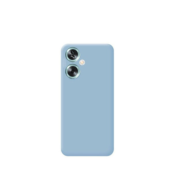 Funda de silicona líquida para Oppo A79 5G - Azul claro