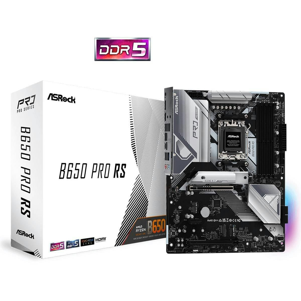 Placa base B650 Pro RS ATX socket AM5