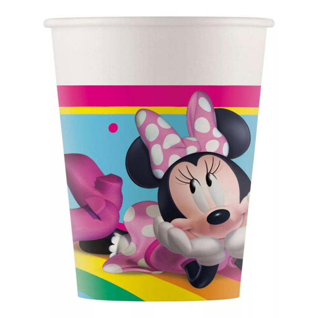 Vasos de papel Minnie Makes me smile 8 unidades