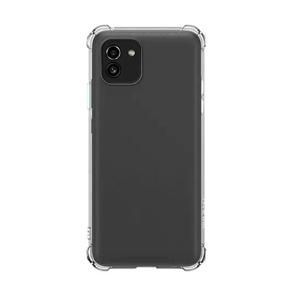 Funda silicona líquida para Galaxy A03 4G - Transparente