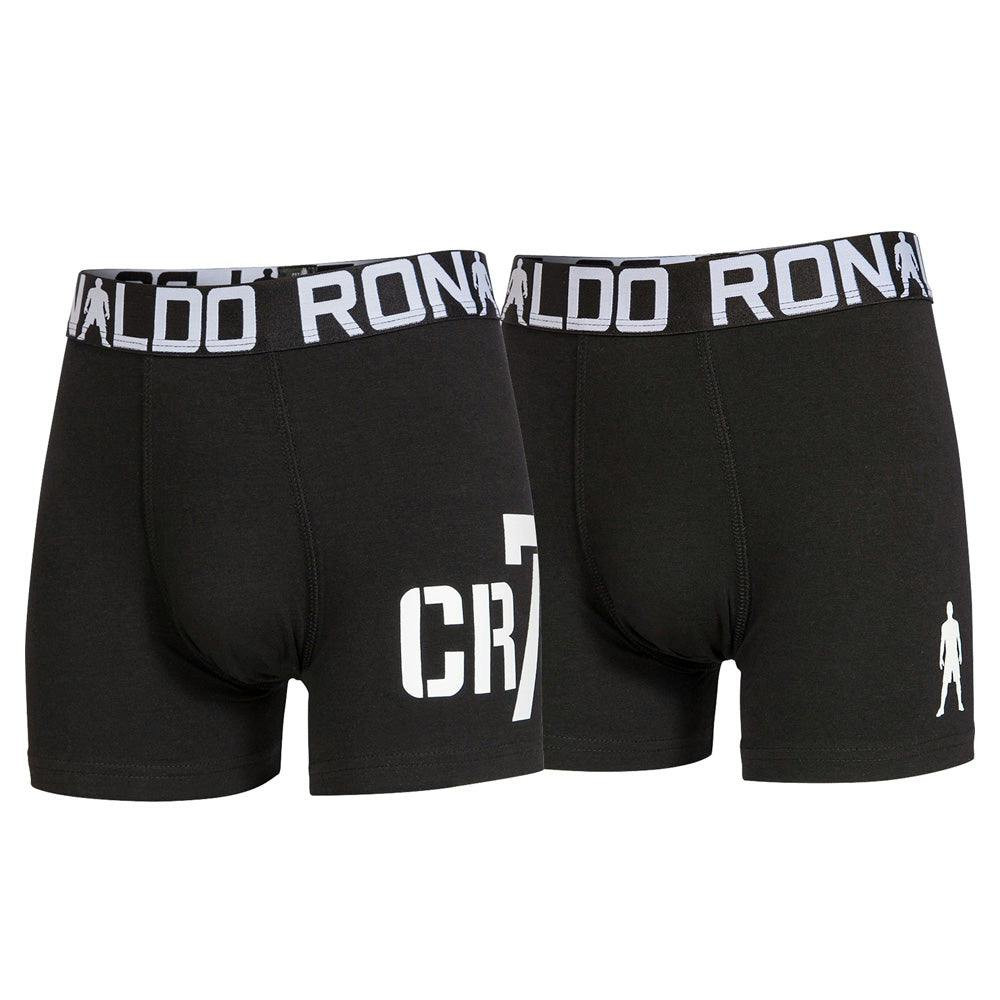 Pack de 2 boxers de algodón con cintura elástica contrastada