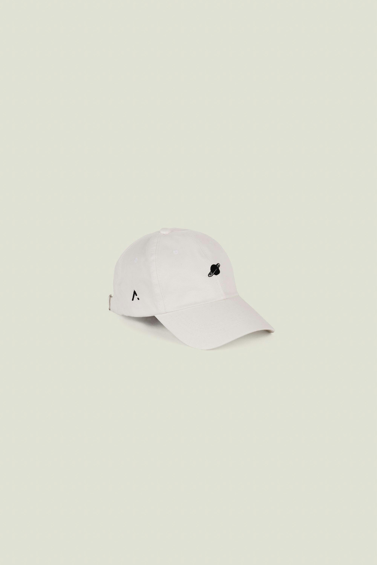 Gorra de 6 paneles en algodón con cierre metálico ajustable
