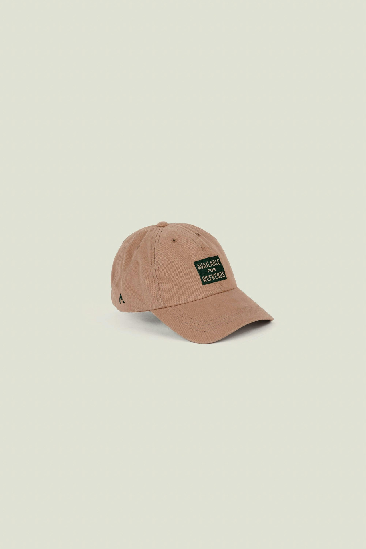 Gorra de 6 paneles en algodón con cierre metálico ajustable