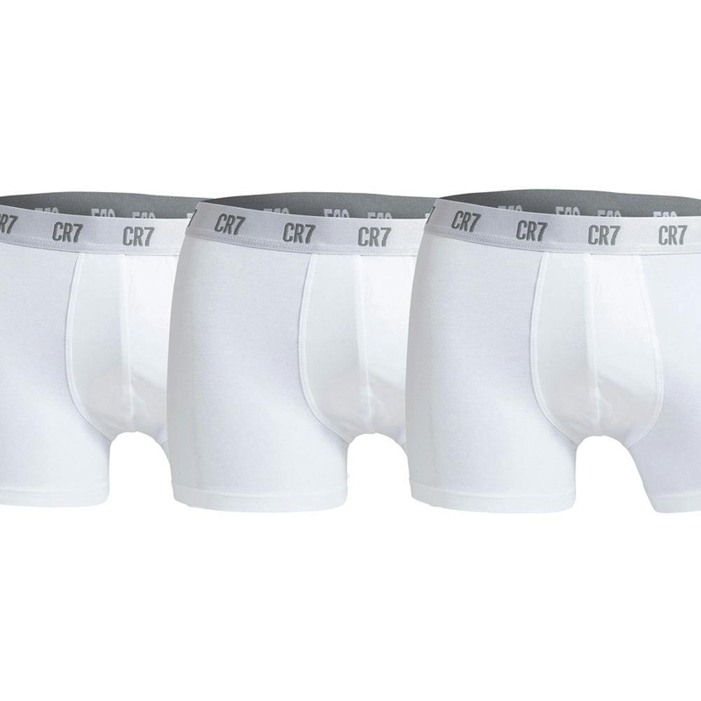 Boxers de algodón orgánico pack de 3 con cintura contrastante