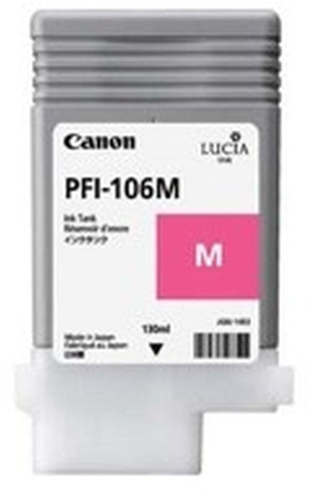PFI106M Cartucho de Tinta Original Magenta Canon PFI106 - PFI106M/6623B001