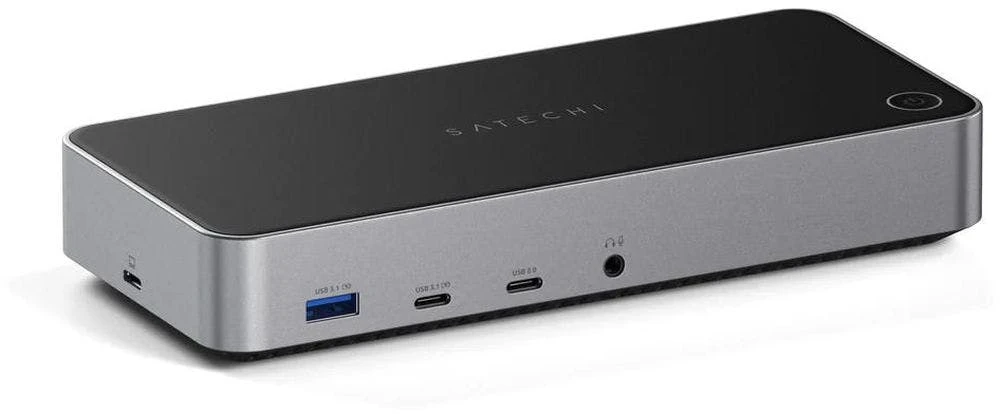 Base triple para pantallas 4K con cable