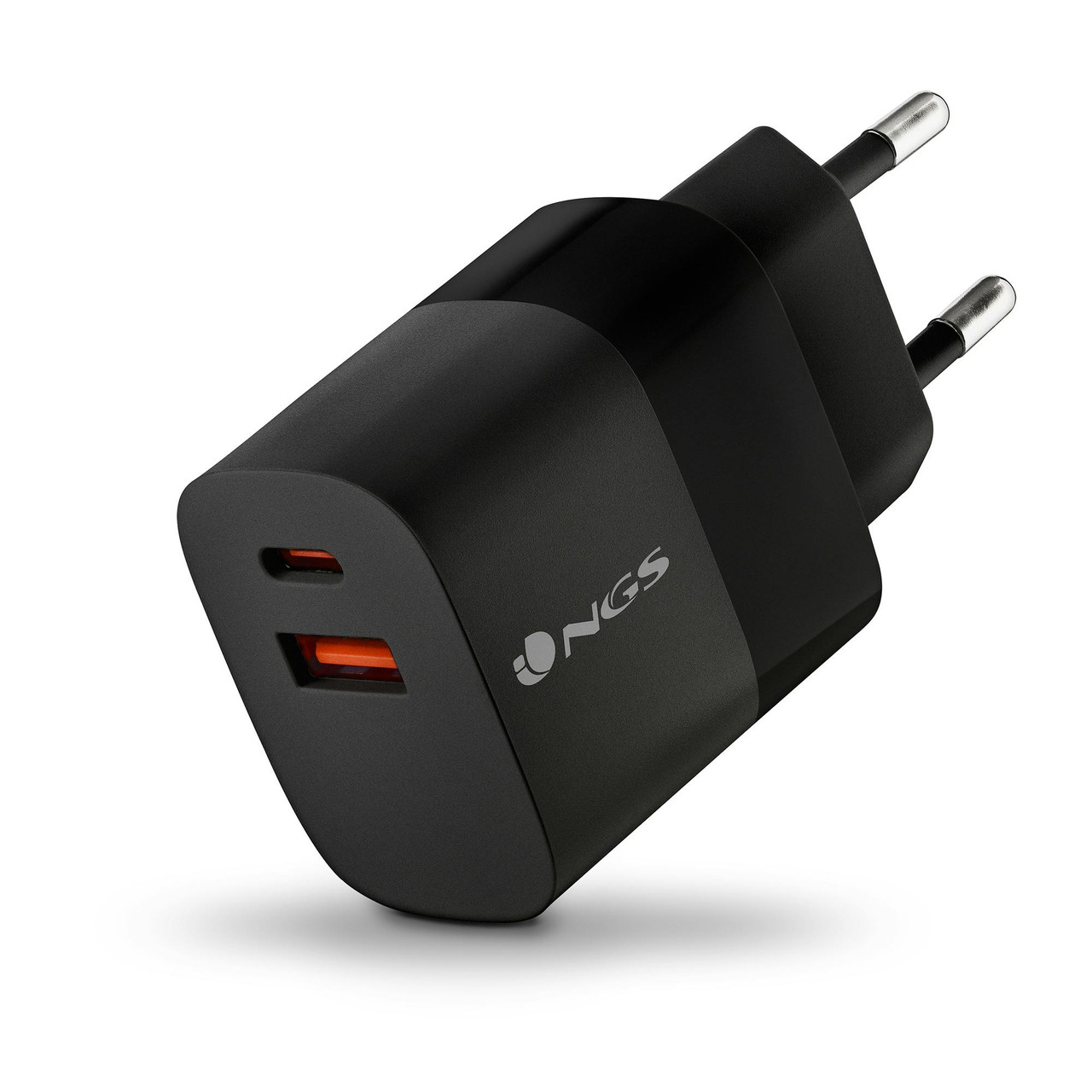Cargador GaN 33W USB-C y USB-A BUD 33W