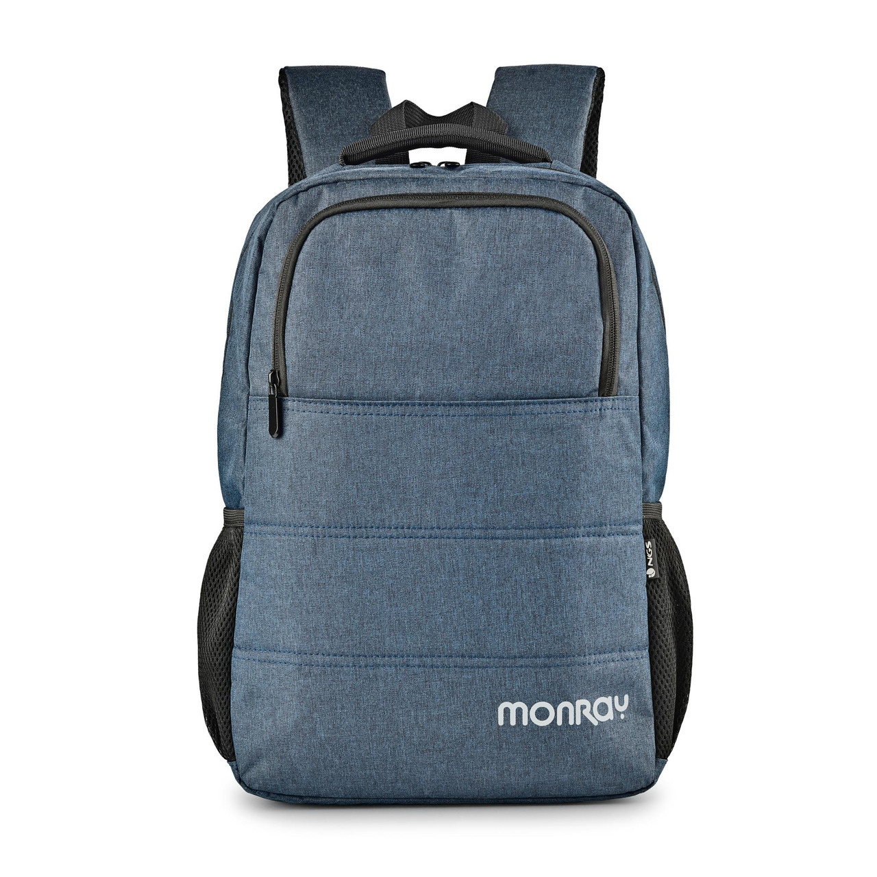 Laptop backpack for up to 15.6" with padded protection, water-resistant fabric