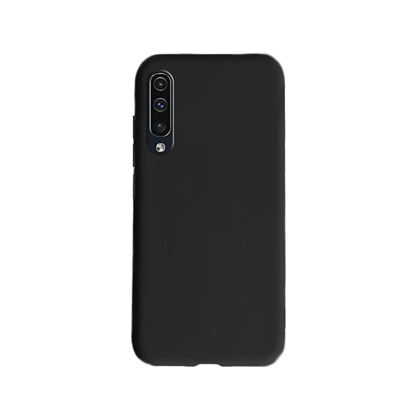 Funda de silicona líquida para Samsung Galaxy A50s - negro