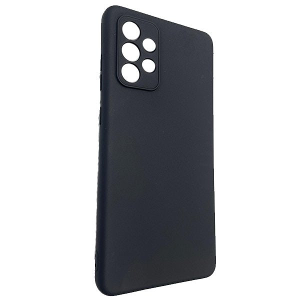 Funda silicona líquida Samsung Galaxy A72 5G - Negro
