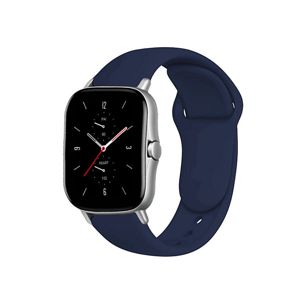 Correa de silicona compatible con OnePlus Nord Watch - Azul oscuro