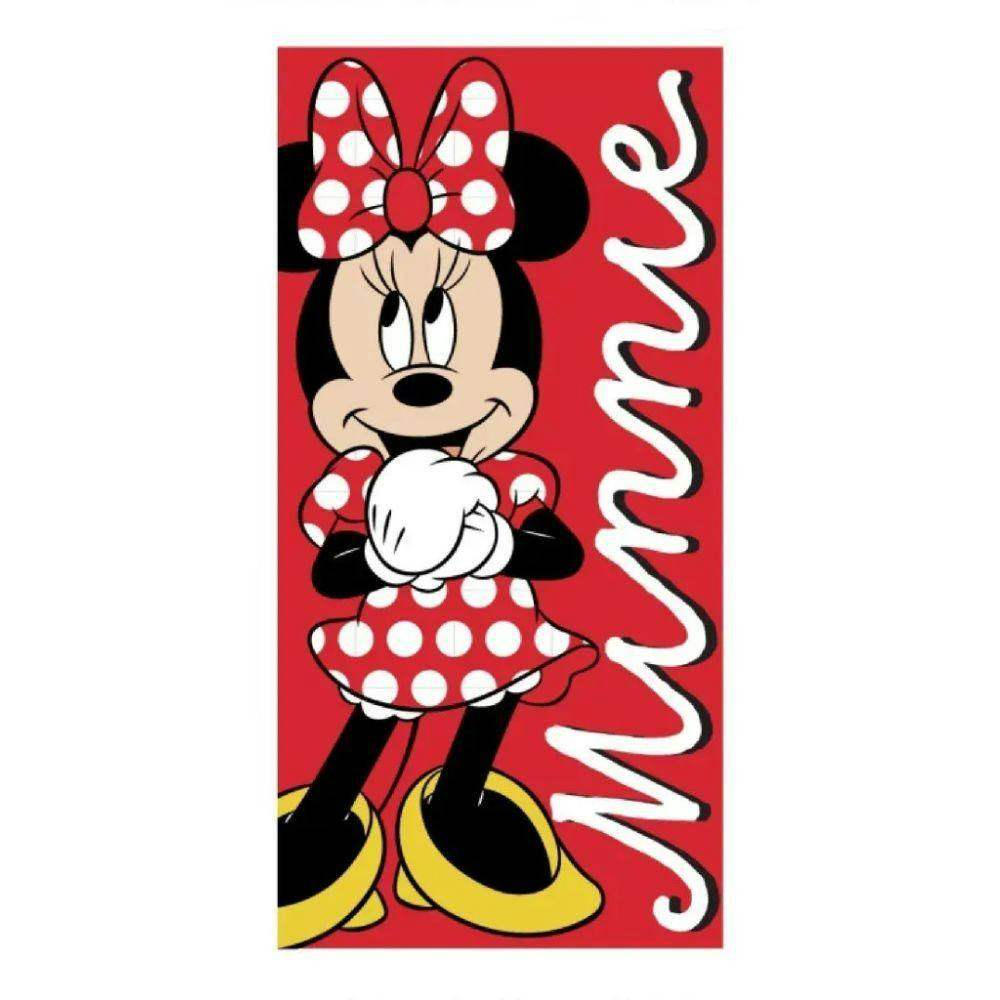 Toalla de playa microfibra Minnie Polka Dots