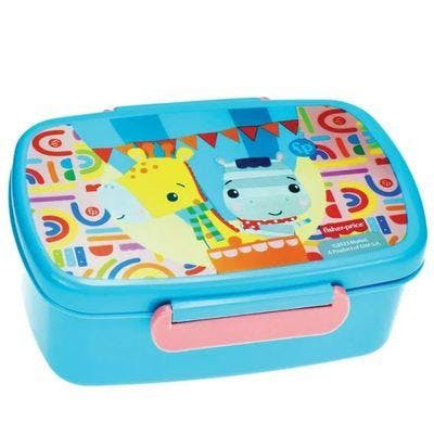 Fiambrera infantil diseño jirafa y cebra