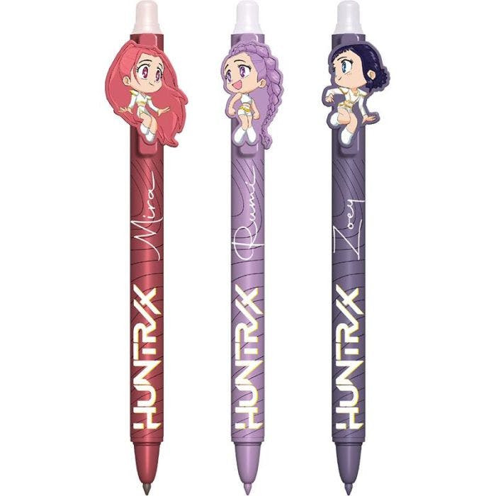Pack of 3 erasable pens K-Pop Demon Hunter