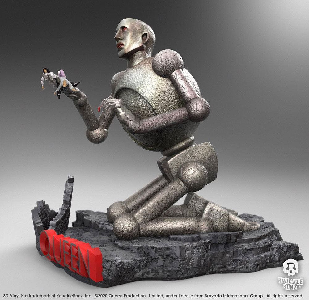 Estatua 3D Vinyl Queen Robot (News of the World) 27 x 25 x 25 cm