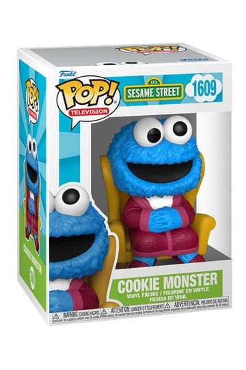 Figura de vinilo Cookie Monster POP! TV 9 cm