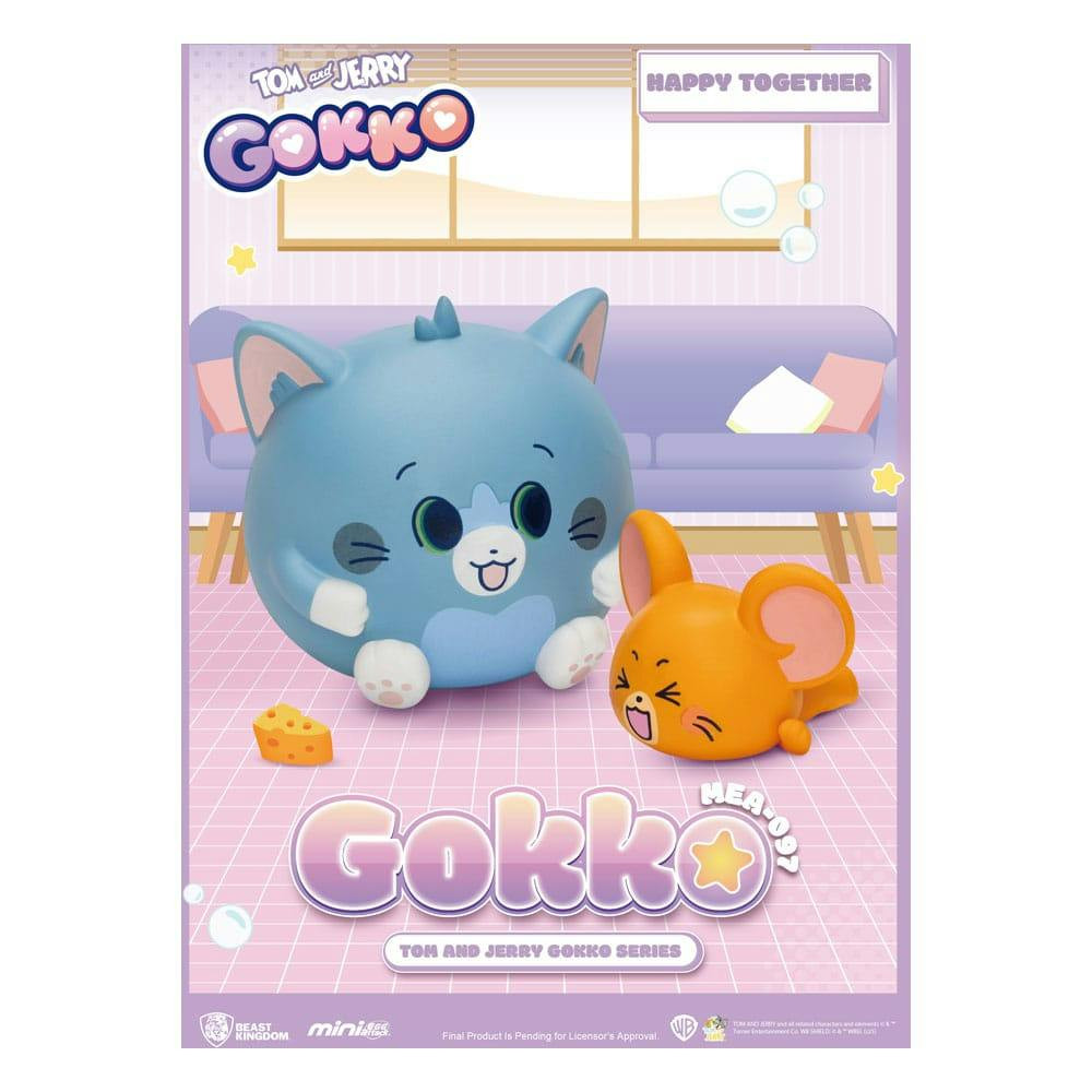 Tom & Jerry Gokko Series Blind Box Figure - Mini Egg Attack, 3-inch, surprise