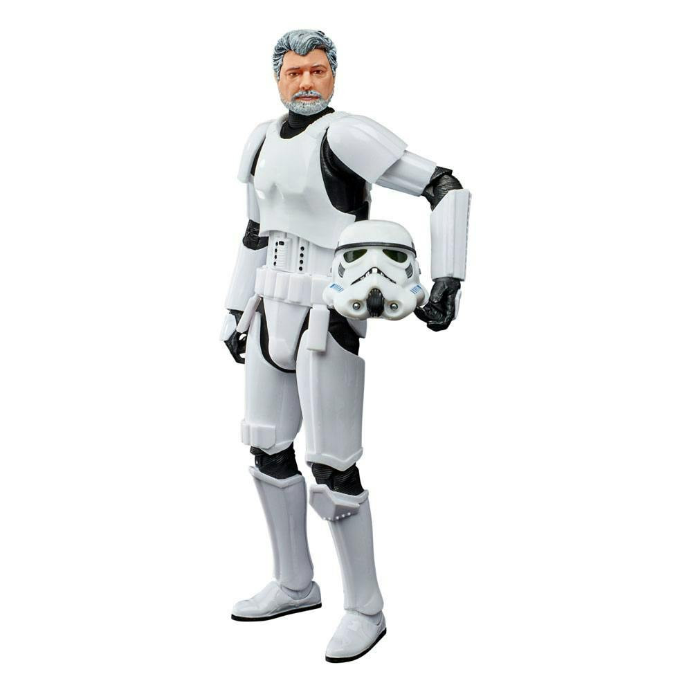 Figura de Ação Black Series - George Lucas em Disfarce de Stormtrooper, 15 cm