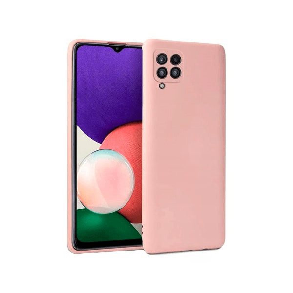 Funda de Silicona Líquida Samsung Galaxy M22 Rosa