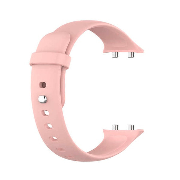 SmoothSilicone Strap compatible with Oppo Watch Free Pink