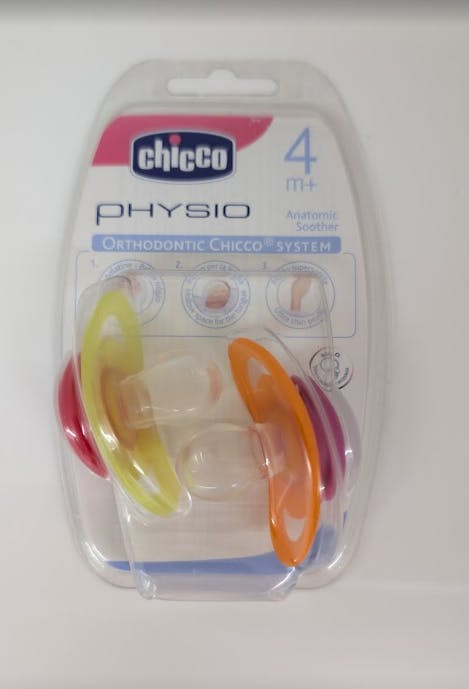 Physio silicone pacifier 4M+