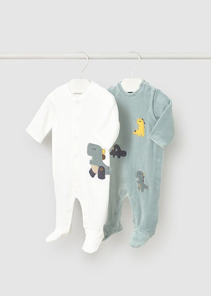 Baby lined playsuit
