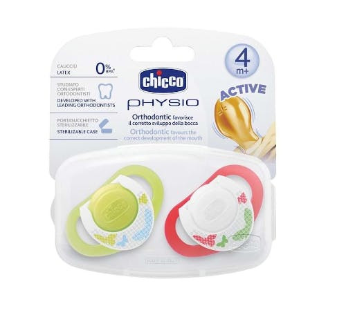 Physio Active Latex Pacifier 4M+