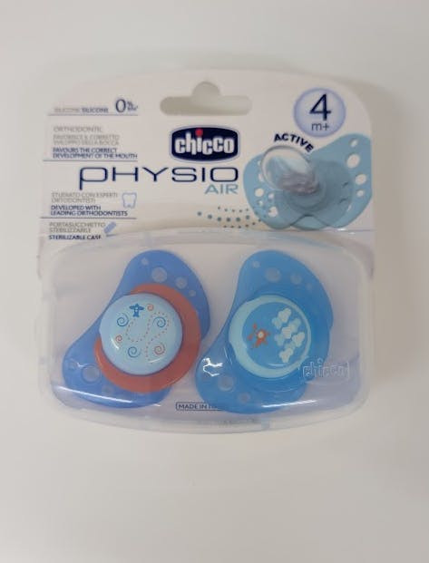 Chupete Physio Air silicona 4M+