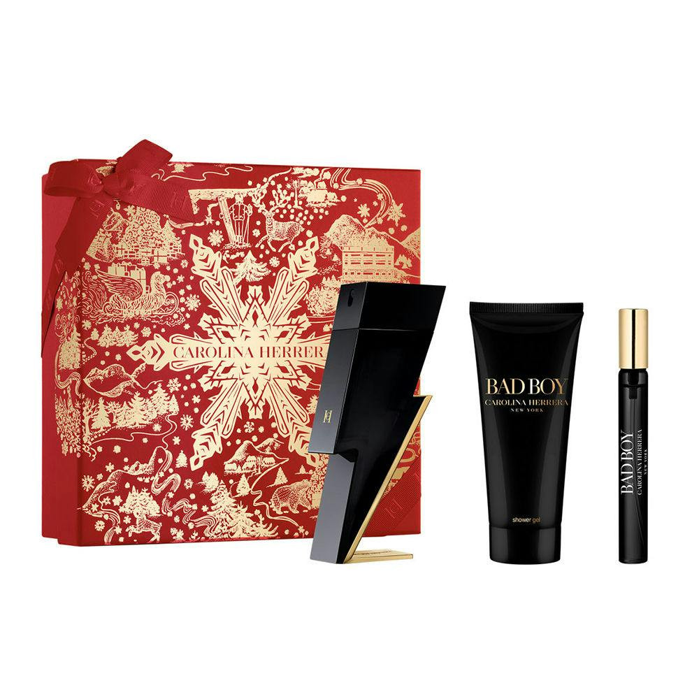Bad Boy 3-piece cosmetic bag set