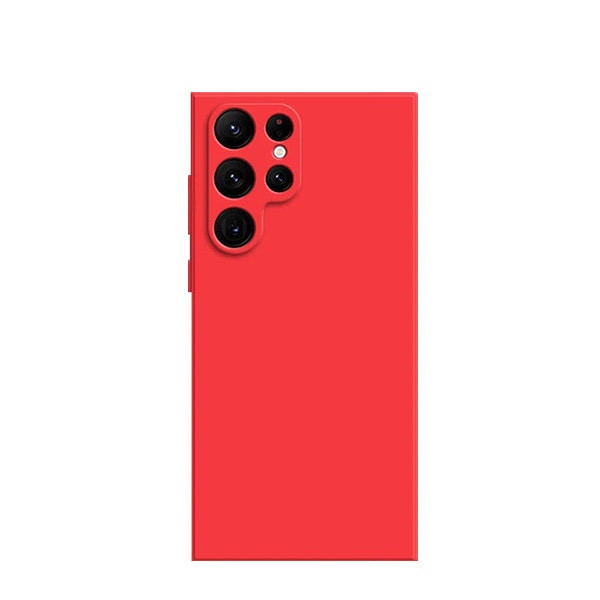 Funda Silicona Líquida Samsung Galaxy S24 Ultra 5G - Rojo