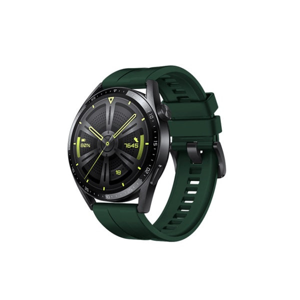 Correa SmoothSilicone compatible con Realme Watch T1 Verde