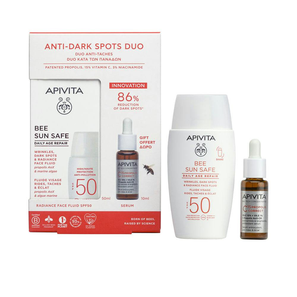 Estuche Bee Sun Safe de 2 piezas con SPF50