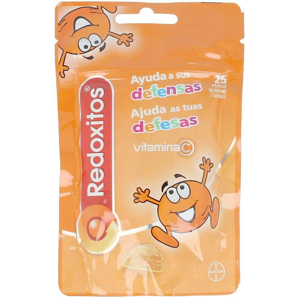 Perlas blandas de vitamina C 25 unidades