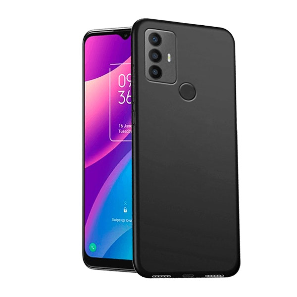 Funda de silicona líquida para TCL 305 - negro