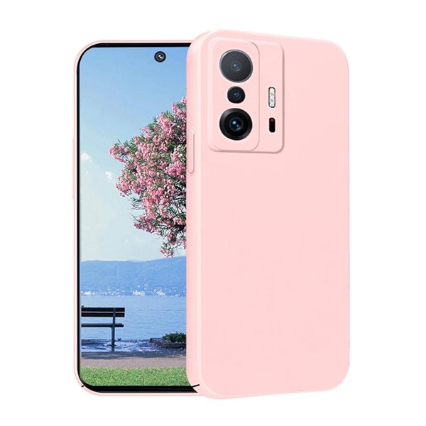 Funda Silicona Líquida para Xiaomi 11T - Rosa