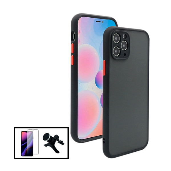 Funda antichoques con protección de cámara y 5D full cover para iPhone 13 Pro