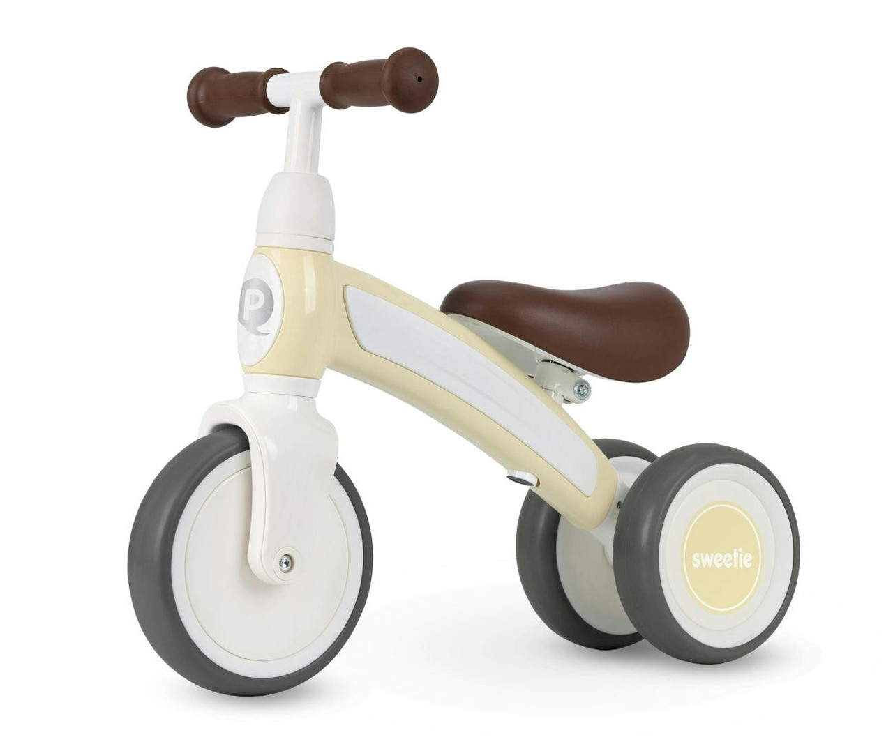 QPLAY Sweetie Creme balance bike for toddlers