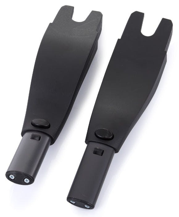 Right-side adapters for Duo Smart stroller