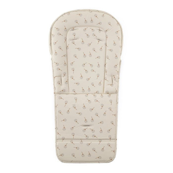 Removable seat pad and tray for Gusto high chair Beige Dandelions