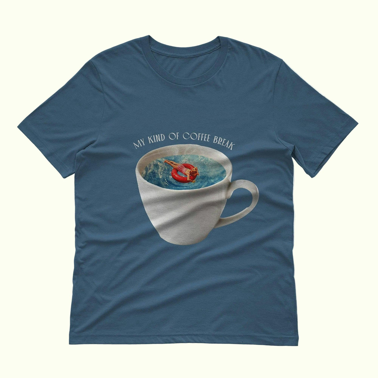 Camiseta con estampado 'Cup of Summer'