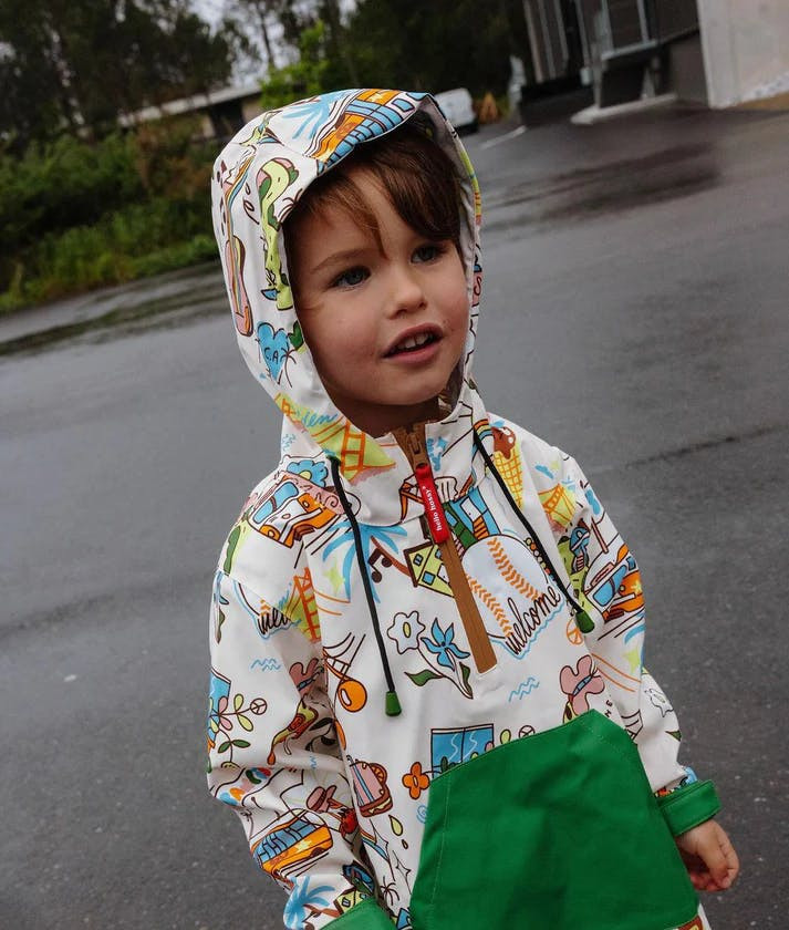 Poncho de lluvia infantil San Francisco