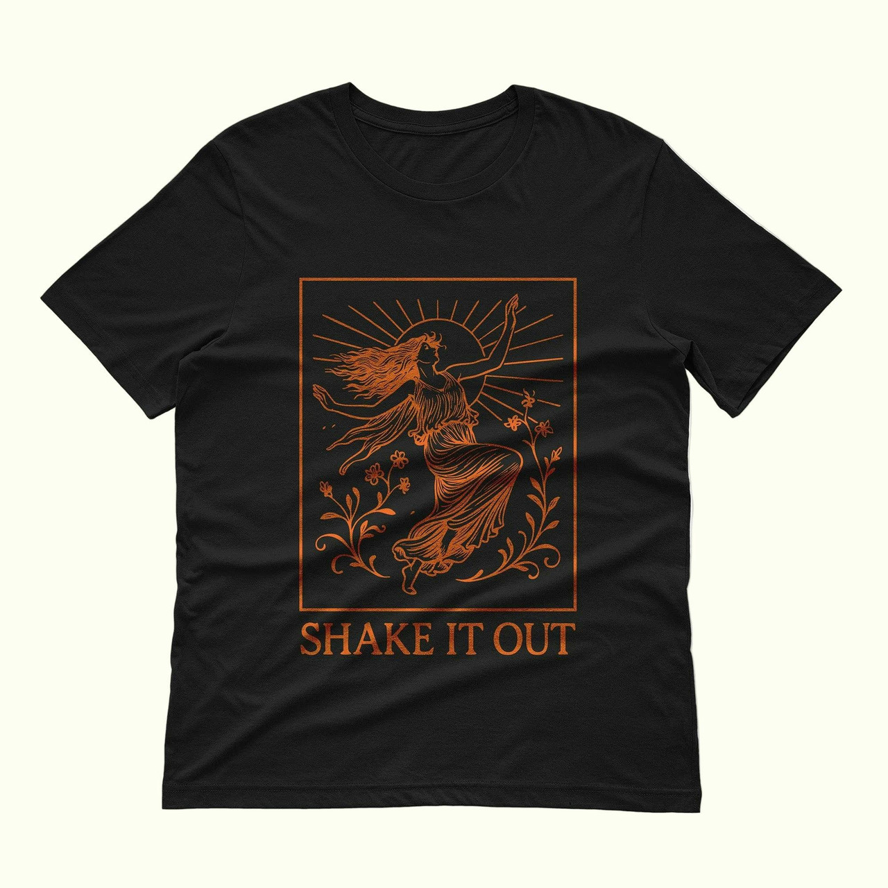 Camiseta con estampado retro Shake It Out