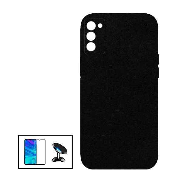 Kit: Protector 5D, Funda Silicona Líquida y Soporte Magnético para Oppo A53S 5G